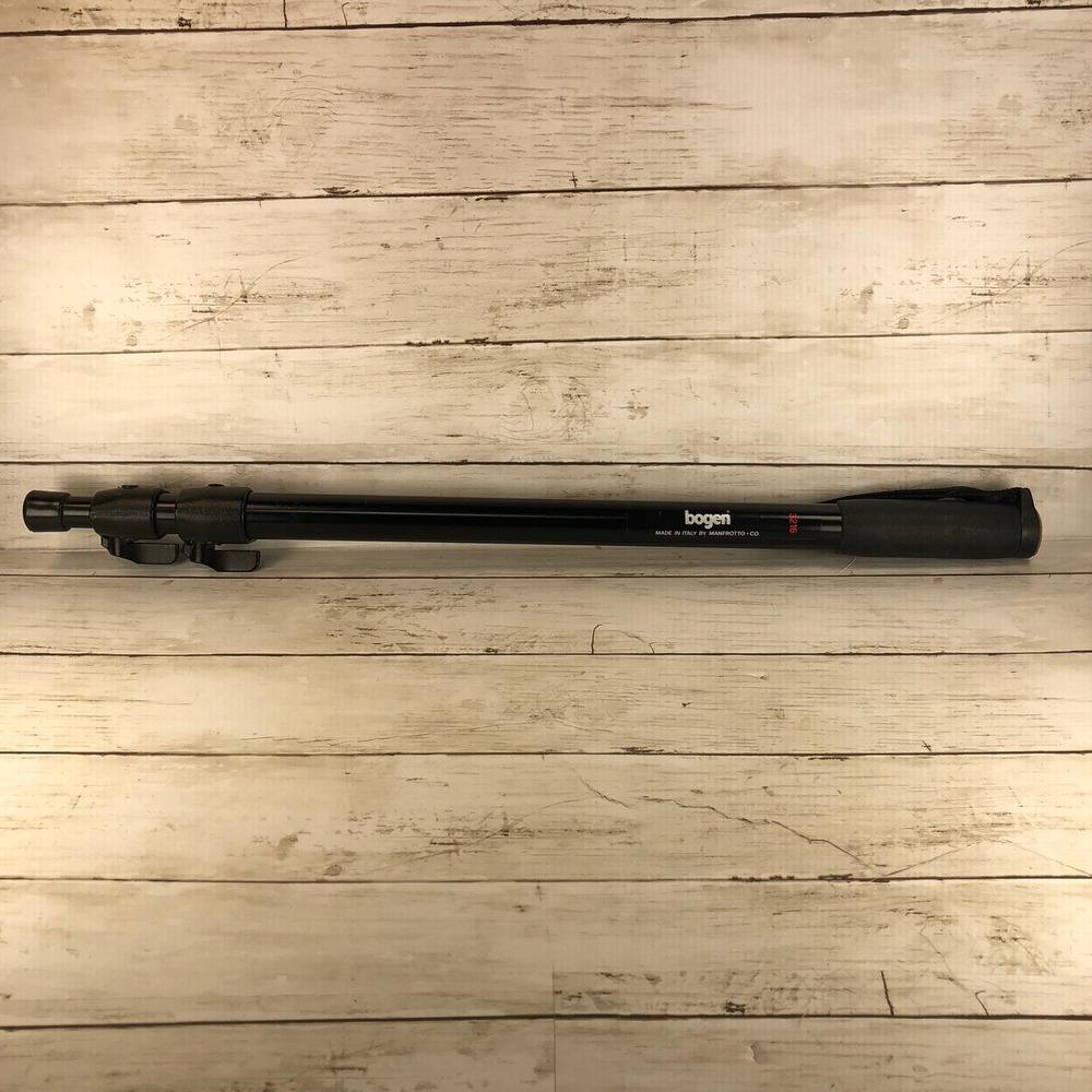 Bogen 3216 Monopod by Manfrotto Made in Italy Black Aluminum Camera Support